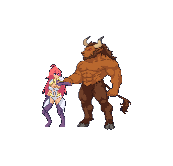 Minotaur grab