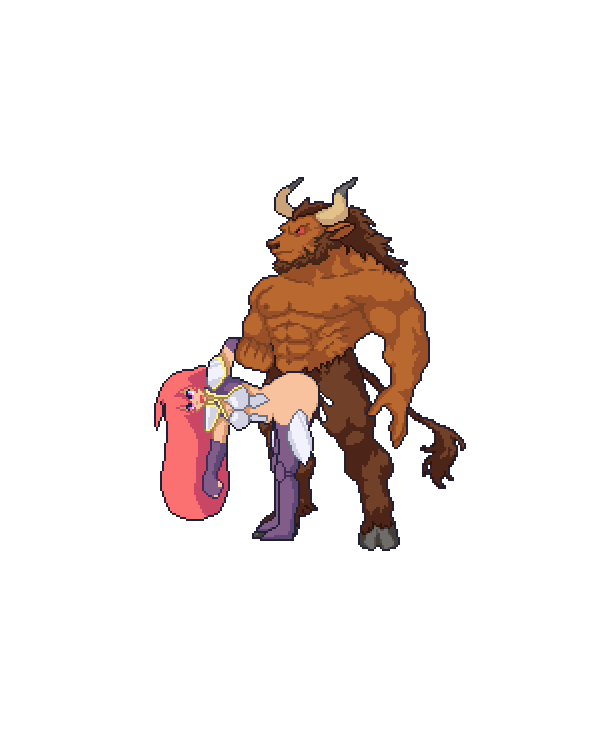 Minotaur cumshot